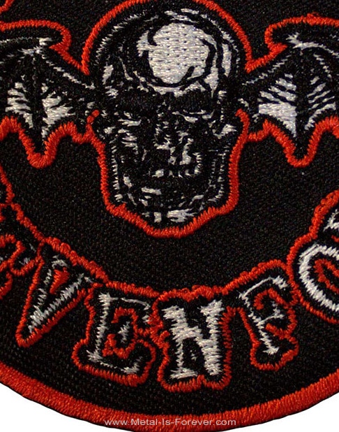 AVENGED SEVENFOLD (�������󥸥ɡ�������ե������) Deathbat Orange Border �֥ǥ��Хåȡ�����󥸡��ܡ������� ��åڥ�