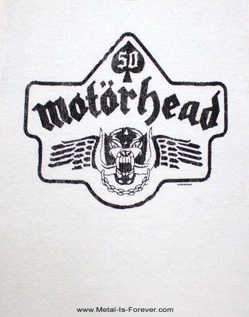 MOTORHEAD (�⡼�����إå�) 50 Years Ace Wings Emblem ��50��ǯ���������������󥰡�����֥��� �ԥ���ġ����