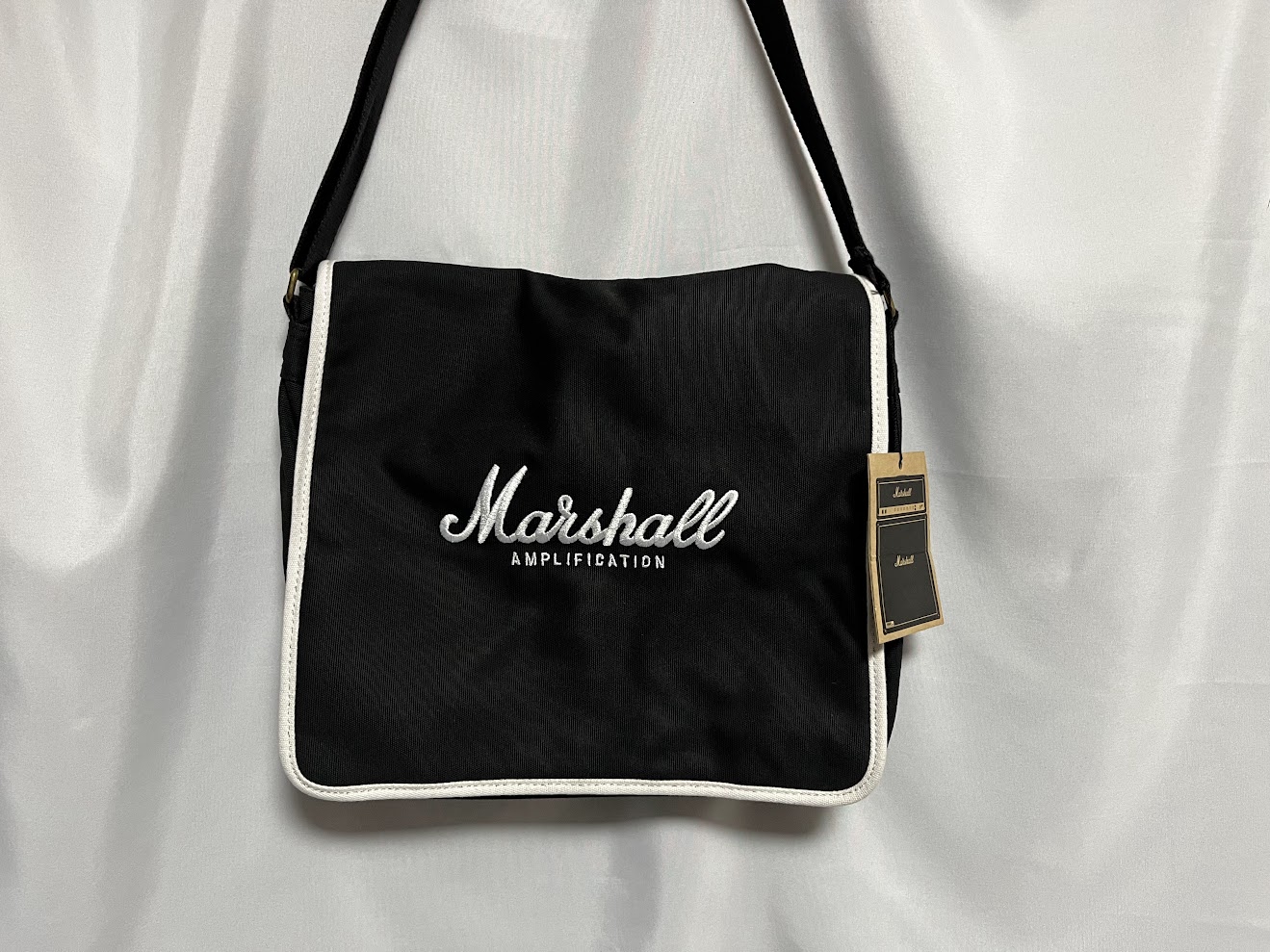 �ں߸ˤ����Marshall (�ޡ������) Logo �֥����� ��å��󥸥㡼�Хå��ڥ��쥯�����������ƥ��