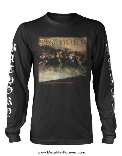 BATHORY -�Х��꡼- BLOOD FIRE DEATH �֥֥�åɡ��ե����䡼���ǥ��� Ĺµ T�����