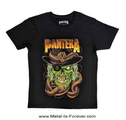 PANTERA (�ѥ�ƥ�) Snake & Skull �֥��͡���������ɡ�������� T�����