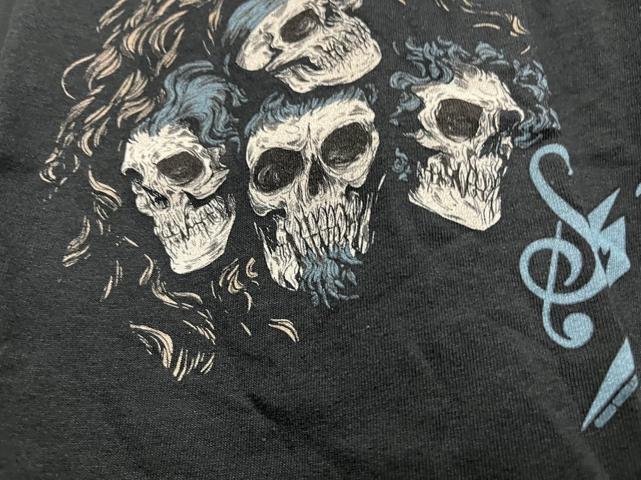 �ں߸�ͭ���METALLICA (�᥿�ꥫ) S&M2 SKULLS �֥᥿�ꥫ������ե�󥷥���������ġ�S&M2 ������� �ԥ���� L������
