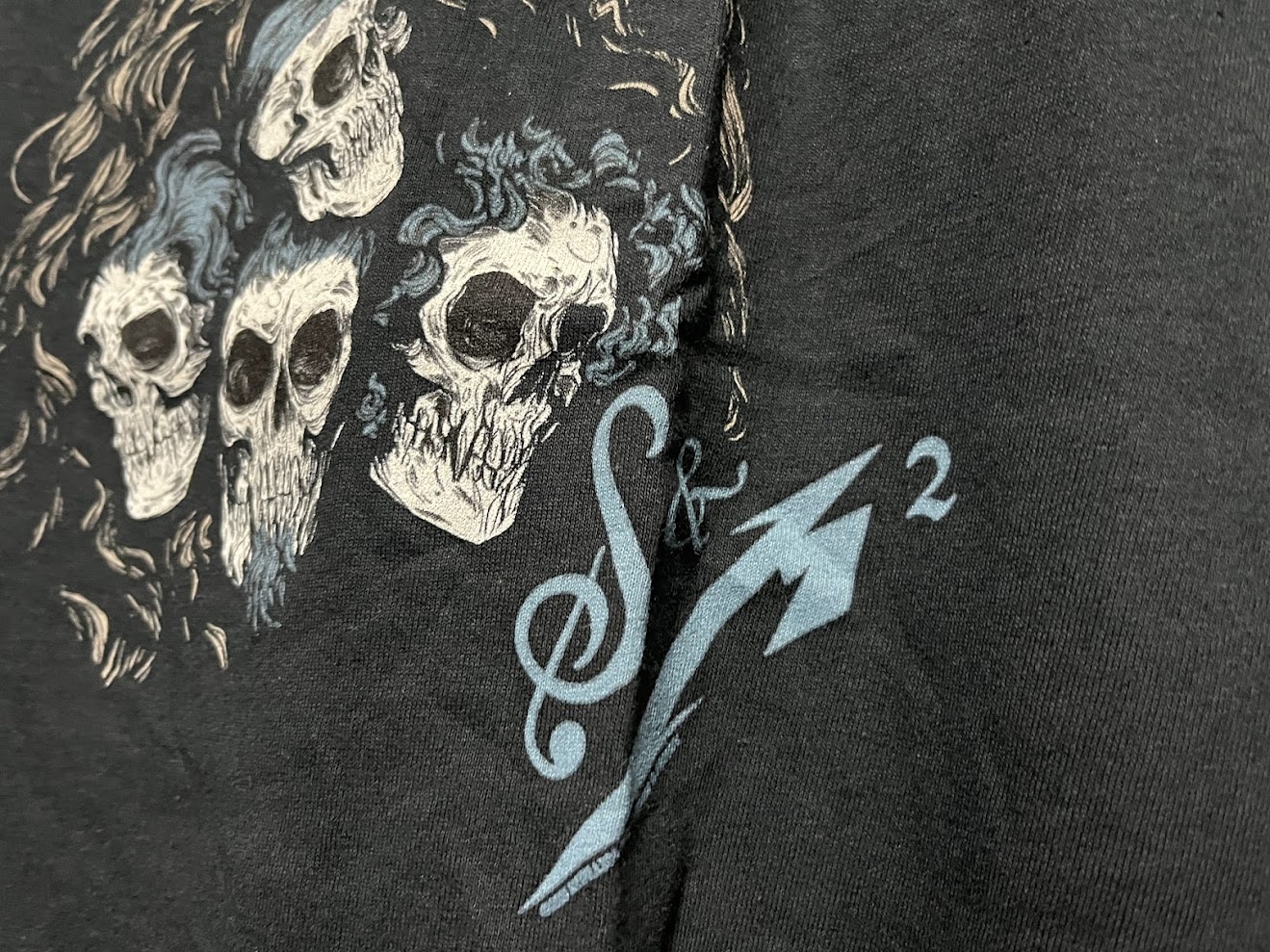 �ں߸�ͭ���METALLICA (�᥿�ꥫ) S&M2 SKULLS �֥᥿�ꥫ������ե�󥷥���������ġ�S&M2 ������� �ԥ���� L������