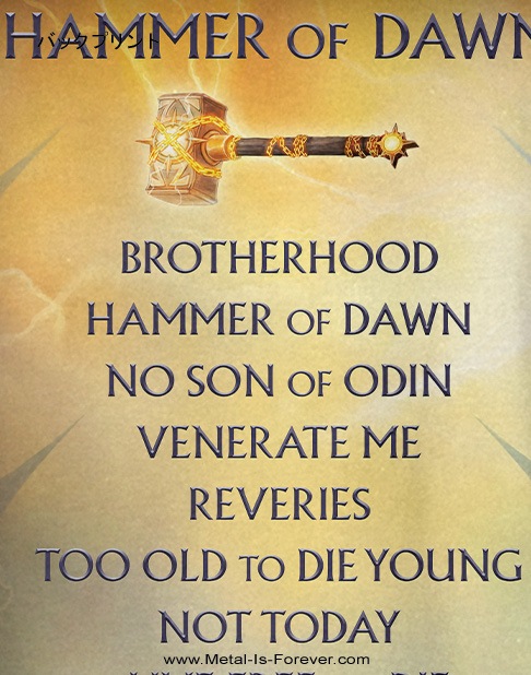 HAMMERFALL (ϥޡե) Hammer Of Dawn ֥ϥޡ֡ɡ ԥ