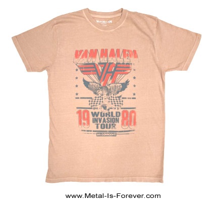 VAN HALEN  (�����󡦥إ����) World Invasion �֥��ɡ�����١������� �ԥ���ġʥԥ󥯡�