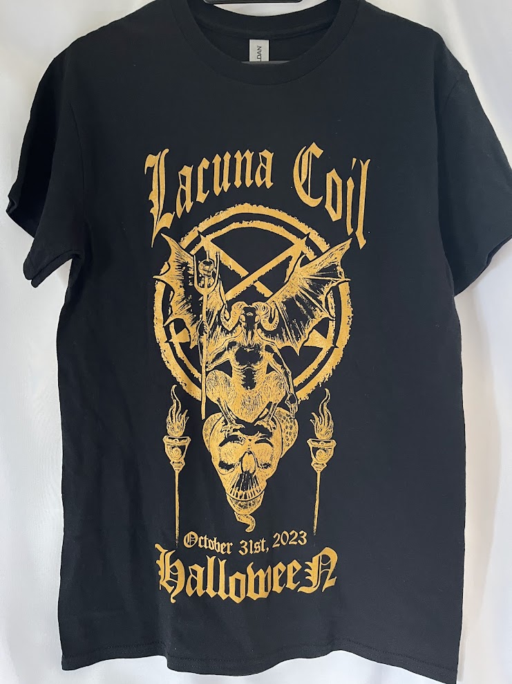 �ں߸ˤ����LACUNA COIL (�饯���ʡ�������) Halloween 2023 �֥ϥ�������2023��T�����  S�������ڥ��쥯�����������ƥ��