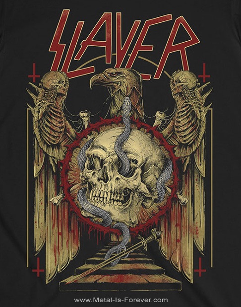SLAYER (쥤䡼) EAGLE & SERPENT ֥롦ɡڥȡ T