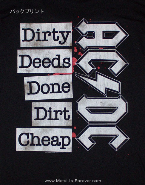 AC/DC (ǥ) Dirty Deeds Done Dirt Cheap ְϹ ԥ