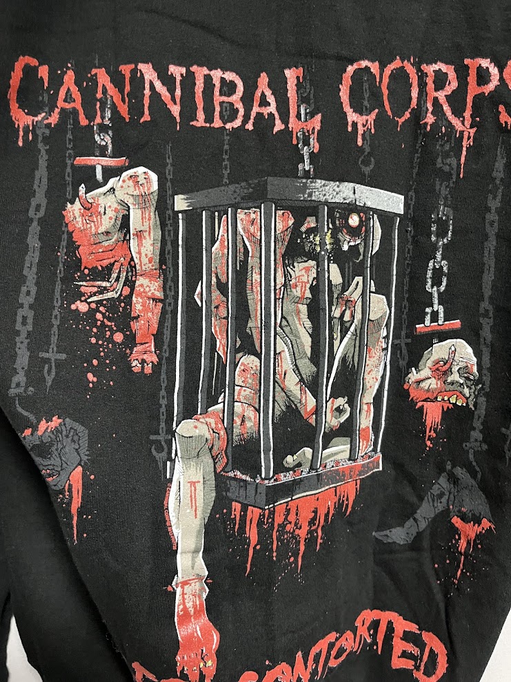 �ں߸ˤ����CANNIBAL CORPSE (����˥Х롦�����ץ�) Caged... Contorted �֥������ɡĥ���ȡ��ƥ��ɡ� �ѡ����� M������