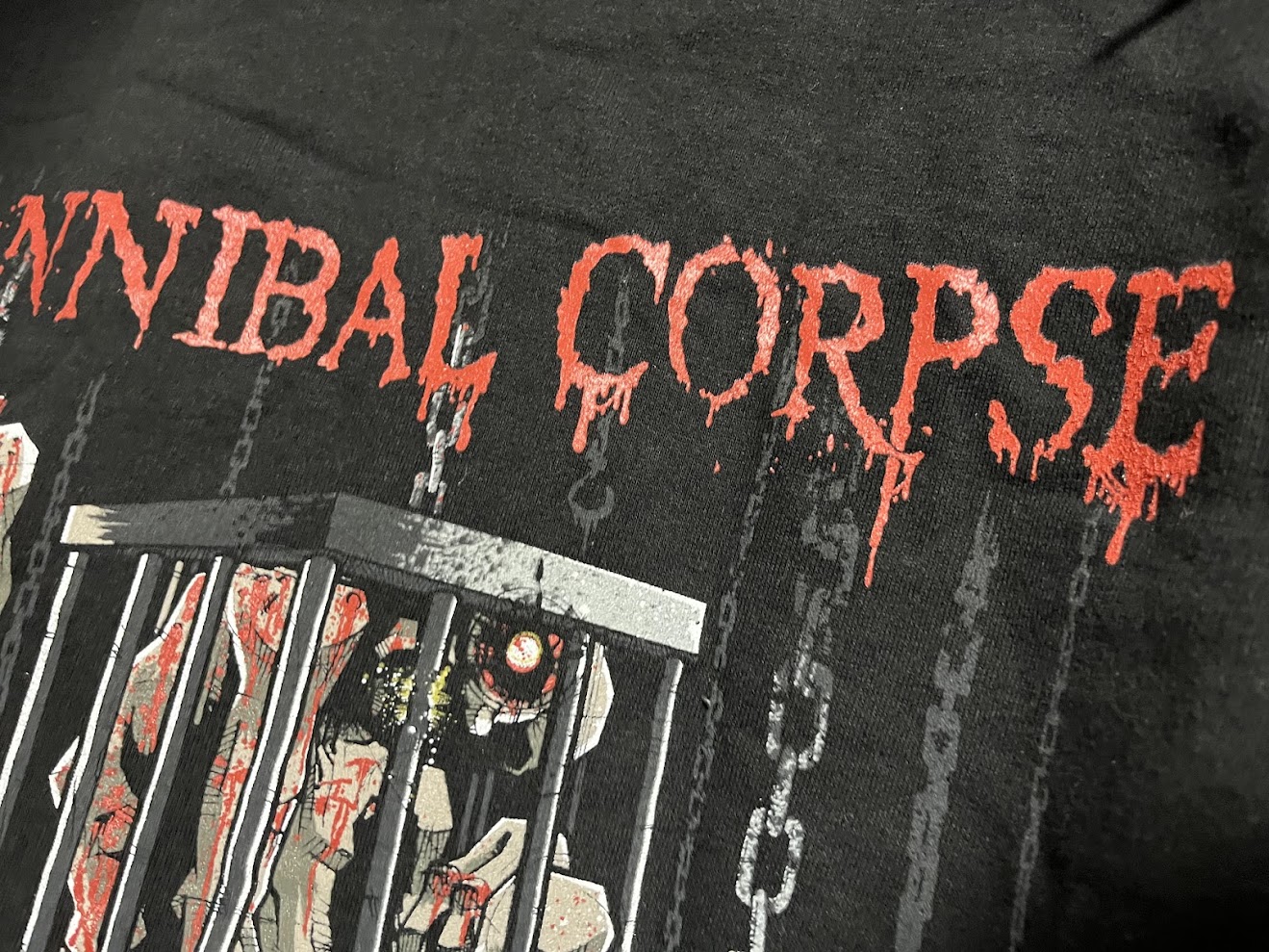 �ں߸ˤ����CANNIBAL CORPSE (����˥Х롦�����ץ�) Caged... Contorted �֥������ɡĥ���ȡ��ƥ��ɡ� �ѡ����� M������