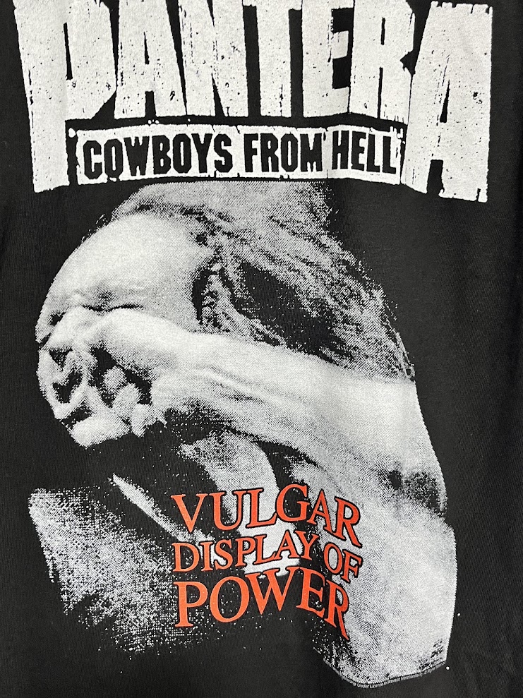 �ں߸ˤ����PANTERA (�ѥ�ƥ�) VULGAR DISPLAY OF POWER ��¯���� �ԥ���� S�������ڥ��쥯�����������ƥ��