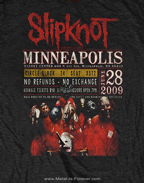 SLIPKNOT (åץΥå) MINNEAPOLIS '09 ֥ߥͥݥꥹ '09 ԥ