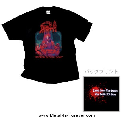 DEATH (�ǥ�) Scream Bloody Gore �֥����꡼�ࡦ�֥�åǥ��������� T�����
