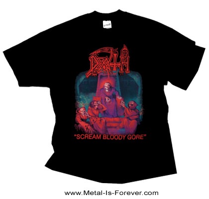 DEATH (�ǥ�) Scream Bloody Gore �֥����꡼�ࡦ�֥�åǥ��������� T�����
