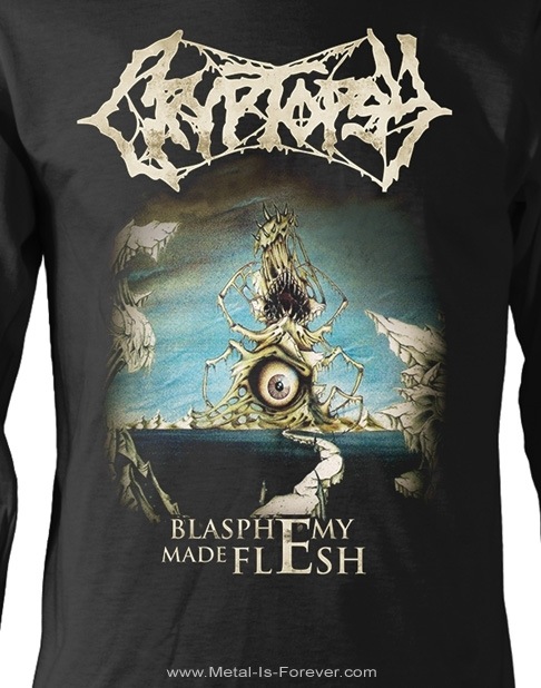 CRYPTOPSY (����ץȥץ���) BLASPHEMY MADE FLESH �֥֥饹�ե��ߡ����ᥤ�ɡ��ե�å���� ĹµT�����