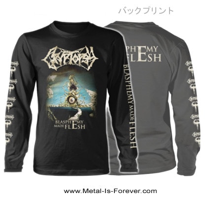 CRYPTOPSY (����ץȥץ���) BLASPHEMY MADE FLESH �֥֥饹�ե��ߡ����ᥤ�ɡ��ե�å���� ĹµT�����