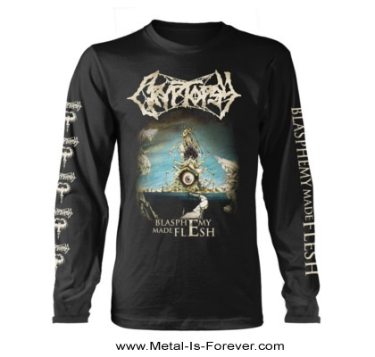 CRYPTOPSY (����ץȥץ���) BLASPHEMY MADE FLESH �֥֥饹�ե��ߡ����ᥤ�ɡ��ե�å���� ĹµT�����