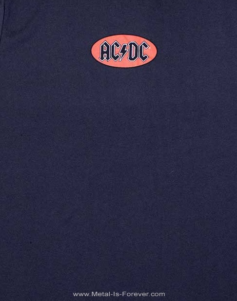 AC/DC (ǥ) Mini Oval Logo ֥ߥˡХ롦 Tġʥͥӡ֥롼