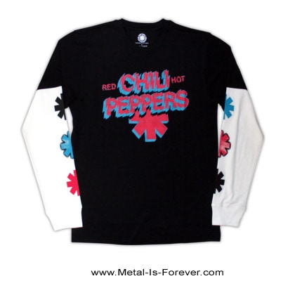RED HOT CHILI PEPPERS (��åɡ��ۥåȡ����ꡦ�ڥåѡ���) Shock Logo �֥���å��������� �쥤�䡼��ĹµT�����