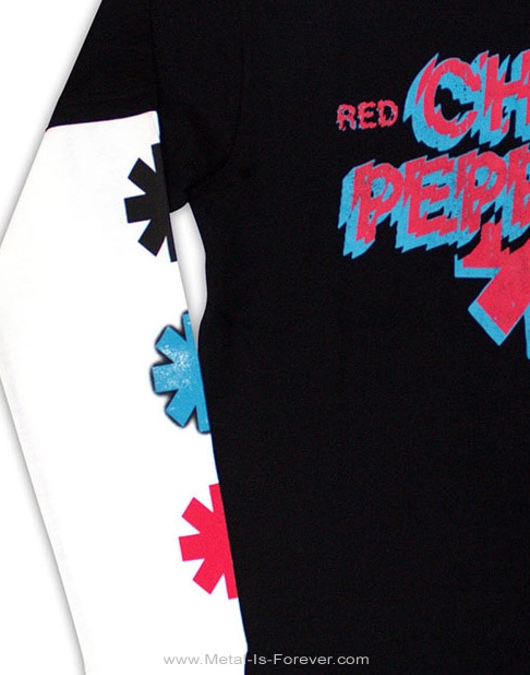 RED HOT CHILI PEPPERS (��åɡ��ۥåȡ����ꡦ�ڥåѡ���) Shock Logo �֥���å��������� �쥤�䡼��ĹµT�����