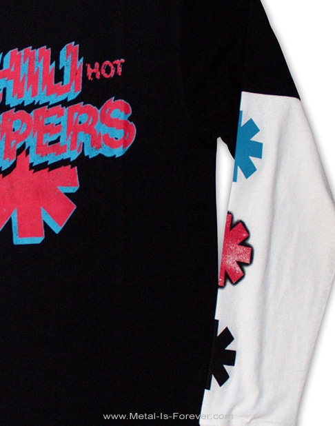 RED HOT CHILI PEPPERS (��åɡ��ۥåȡ����ꡦ�ڥåѡ���) Shock Logo �֥���å��������� �쥤�䡼��ĹµT�����