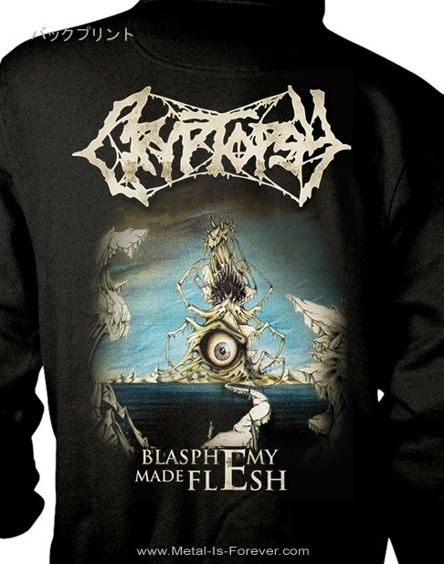 CRYPTOPSY (����ץȥץ���) BLASPHEMY MADE FLESH �֥֥饹�ե��ߡ����ᥤ�ɡ��ե�å���� ���åס��ѡ�����