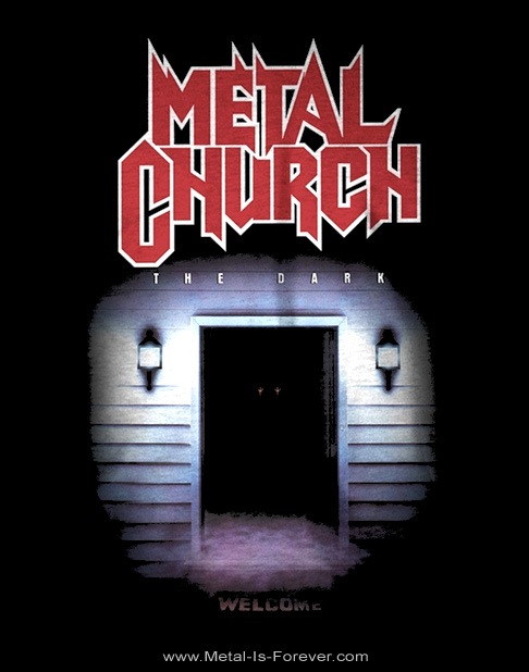 METAL CHURCH -�᥿�롦���㡼��- THE DARK �֥����������� T�����