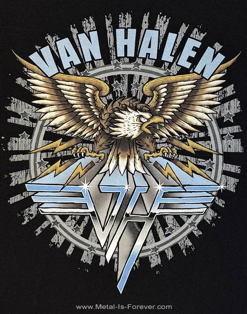 VAN HALEN (�����󡦥إ����) Eagle �֥�������� �����ܥ� T�����