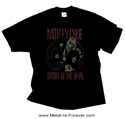 モトリクルー　ヴィンテージ　Tシャツ　1983-84 シャウトアットザデビル MOTLEY CRUE -モトリー・クルー- SHOUT AT THE DEVIL 「シャウト