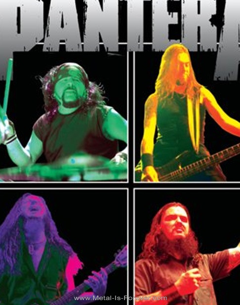 PANTERA (�ѥ�ƥ�) Band Photo �֥Х�Ɏ��ե��ȡ� �ޥ��ͥå�