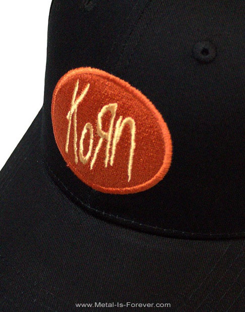 KORN (������) Oval Logo �֥��������롦������ �١����ܡ��륭��å�
