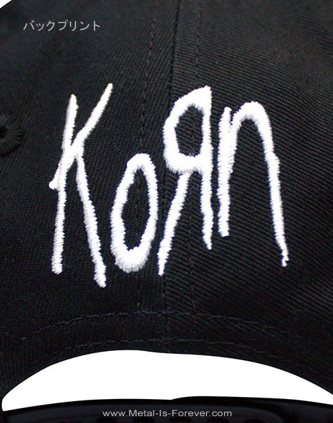 KORN (������) Oval Logo �֥��������롦������ �١����ܡ��륭��å�