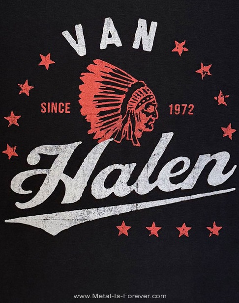 VAN HALEN (�����󡦥إ����) Red Indian �֥�åɡ�����ǥ������ �����ܥ� T�����