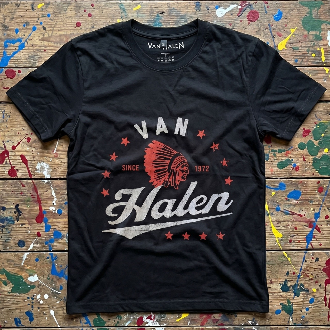 VAN HALEN (�����󡦥إ����) Red Indian �֥�åɡ�����ǥ������ �����ܥ� T�����