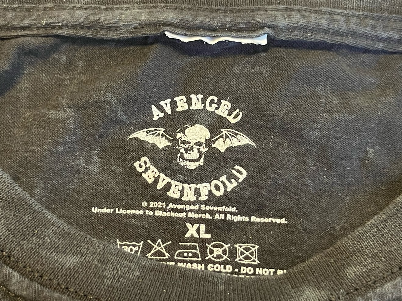 �ں߸ˤ����AVENGED SEVENFOLD (�������󥸥ɡ�������ե������) SEIZE THE DAY �֥������������ǥ��� �ʤ�����Ĺµ�ԥ���� XL������