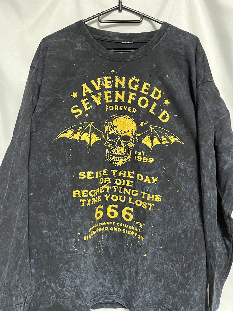 �ں߸ˤ����AVENGED SEVENFOLD (�������󥸥ɡ�������ե������) SEIZE THE DAY �֥������������ǥ��� �ʤ�����Ĺµ�ԥ���� XL������