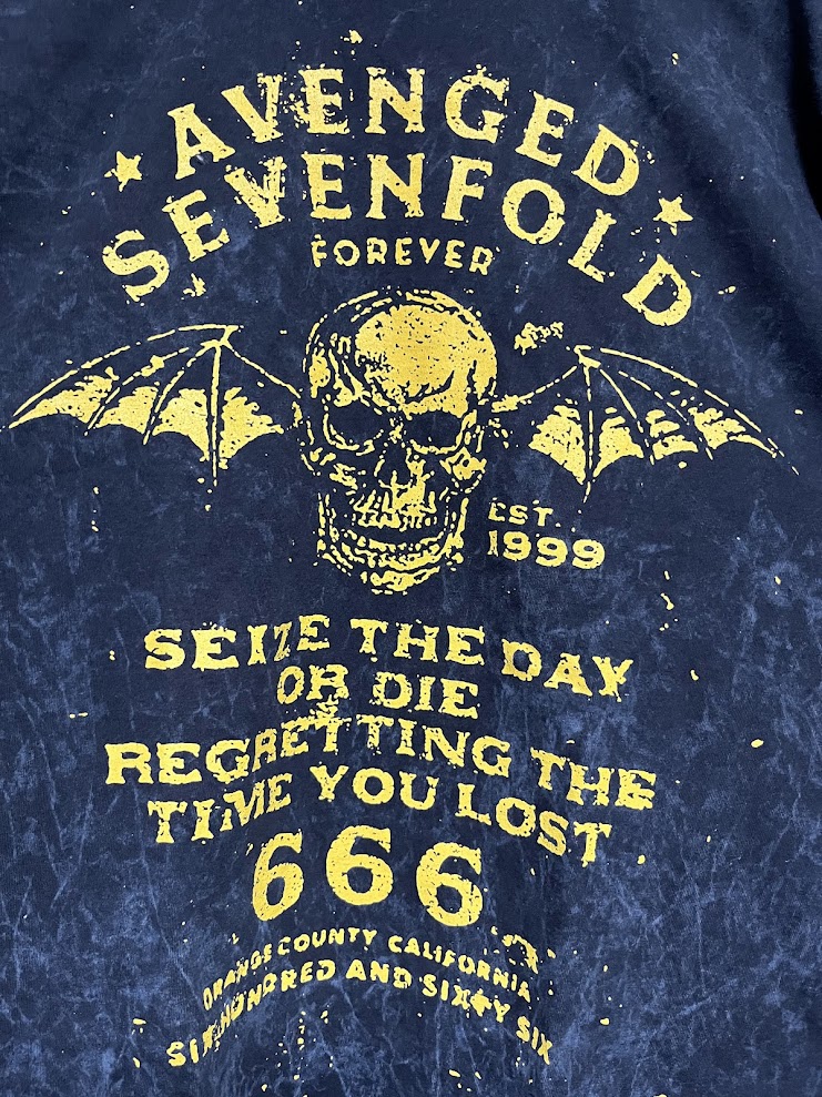 �ں߸ˤ����AVENGED SEVENFOLD (�������󥸥ɡ�������ե������) SEIZE THE DAY �֥������������ǥ��� �ʤ�����Ĺµ�ԥ���� XL������