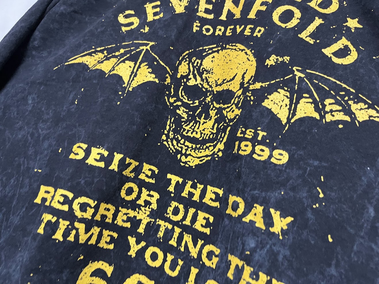 �ں߸ˤ����AVENGED SEVENFOLD (�������󥸥ɡ�������ե������) SEIZE THE DAY �֥������������ǥ��� �ʤ�����Ĺµ�ԥ���� XL������
