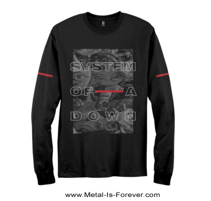 SYSTEM OF A DOWN (�����ƥࡦ���֡�����������) EYE COLLAGE �֥��������顼����� Ĺµ�ԥ����