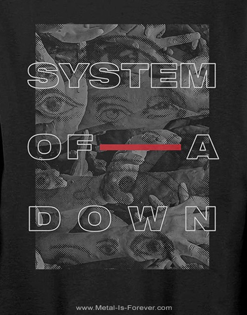 SYSTEM OF A DOWN (�����ƥࡦ���֡�����������) EYE COLLAGE �֥��������顼����� Ĺµ�ԥ����