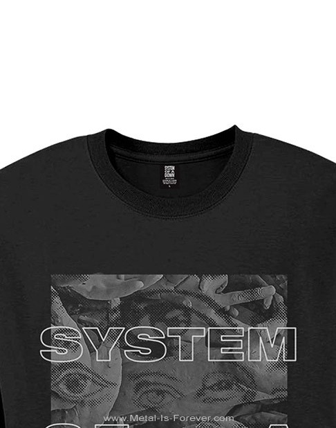 SYSTEM OF A DOWN (�����ƥࡦ���֡�����������) EYE COLLAGE �֥��������顼����� Ĺµ�ԥ����