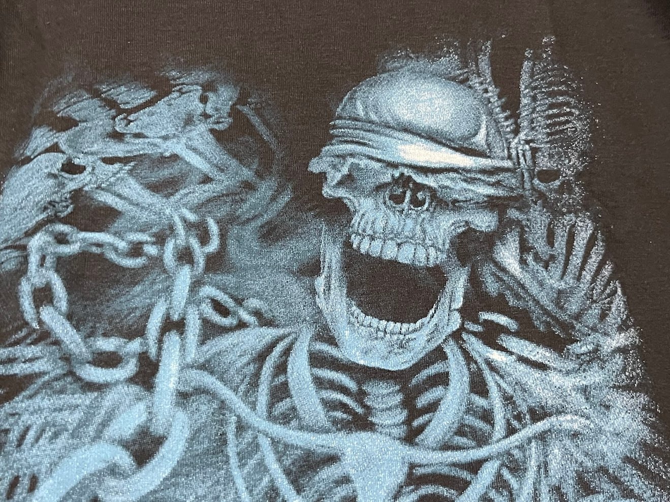 �ں߸ˤ����AVENGED SEVENFOLD (�������󥸥ɡ�������ե������) CHAINED SKELETON �֥�������ɡ�������ȥ�� Ĺµ�ԥ���� L�������ڥ��쥯�����������ƥ��
