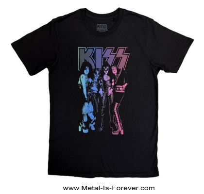KISS (キッス) Purple Band「パープル・バンド」 Tシャツ｜メタルT