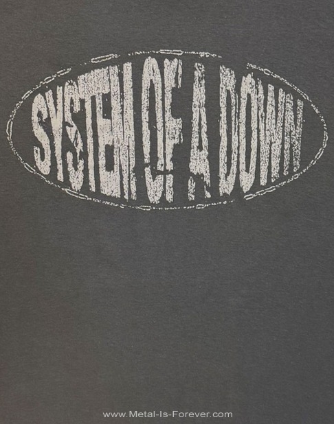 SYSTEM OF A DOWN (�����ƥࡦ���֡�����������) Stretched Logo �֥��ȥ�å��������� �ԥ���ġʥ��㥳���롦���졼��