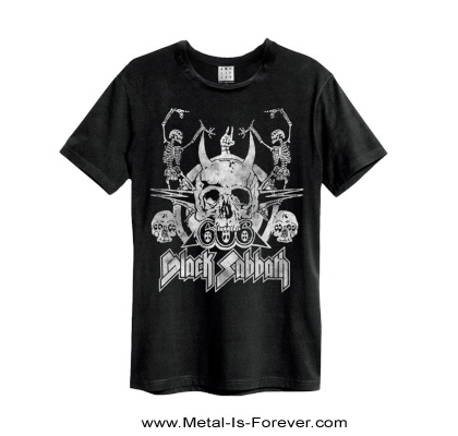 BLACK SABBATH (�֥�å������Х�) DANCING SKULLS�֥��󥷥󥰡�������ץ���ץ�ե����� T�����