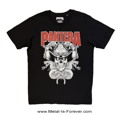 PANTERA (�ѥ�ƥ�) Snake Skull �֥��͡������������ T�����