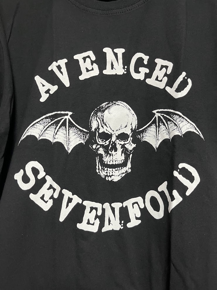 �ں߸ˤ����AVENGED SEVENFOLD (�������󥸥ɡ�������ե������) CLASSIC DEATHBAT �֥��饷�å����ǥ��Хåȡ� T����� S��������M������������