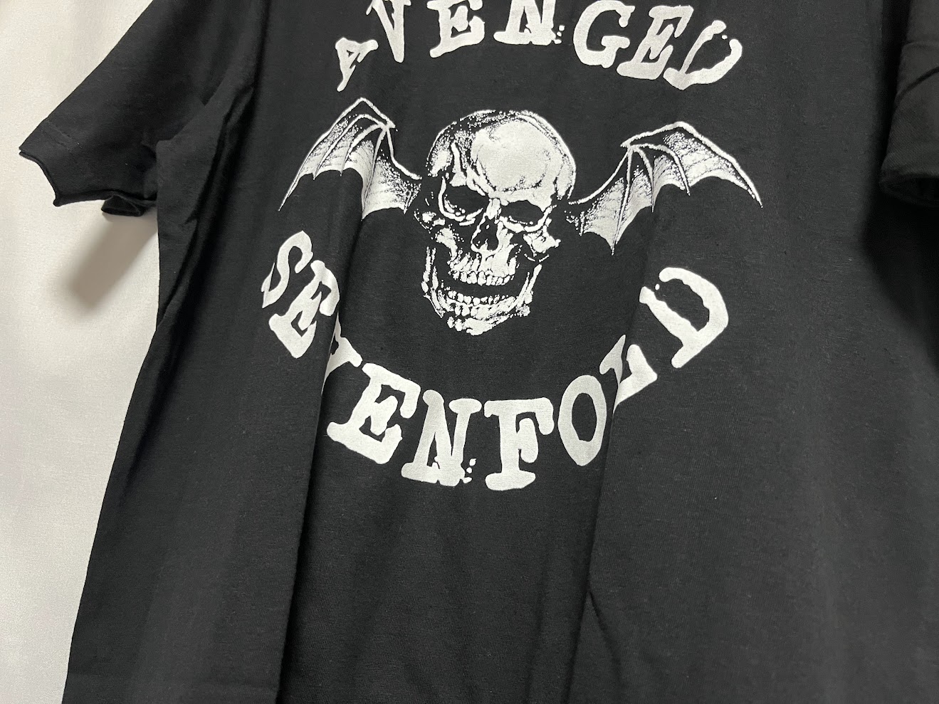 �ں߸ˤ����AVENGED SEVENFOLD (�������󥸥ɡ�������ե������) CLASSIC DEATHBAT �֥��饷�å����ǥ��Хåȡ� T����� S��������M������������