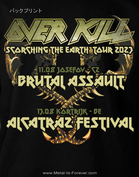 OVERKILL (��������������) Scorched �֥��������ɡ� Festival 2023 T�����