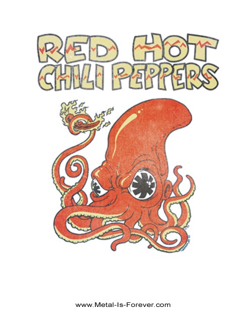 RED HOT CHILI PEPPERS -��åɡ��ۥåȡ����ꡦ�ڥåѡ���- SQUID �֥������åɡ� T����ġ����
